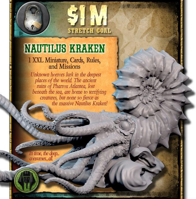 Shadows of Brimstone: Nautilus Kraken XXL Enemy englische Ausgabe VORBESTELLUNG