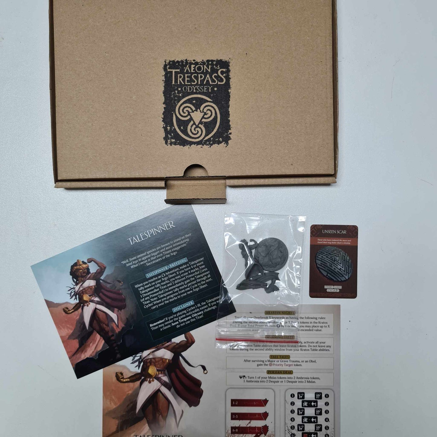 Aeon Trespass: Odyssey Talespinner Titan Erweiterung Exklusives Englisch