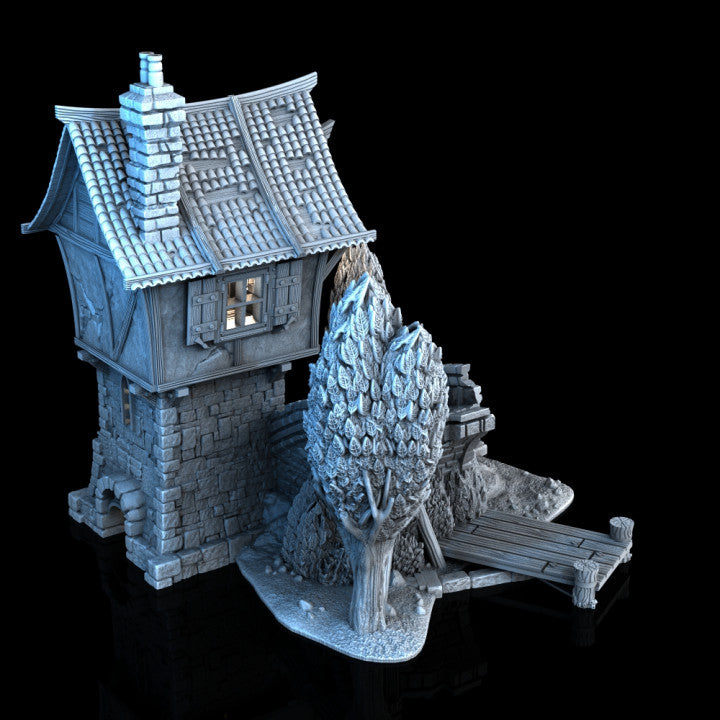 Brückenruine Brückenhaus Medieval Town Set