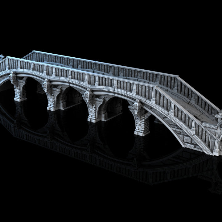 Brücken Bausatz Zollbrückenhaus Medieval Town Set