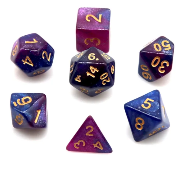 City of Stars RPG Dice Set