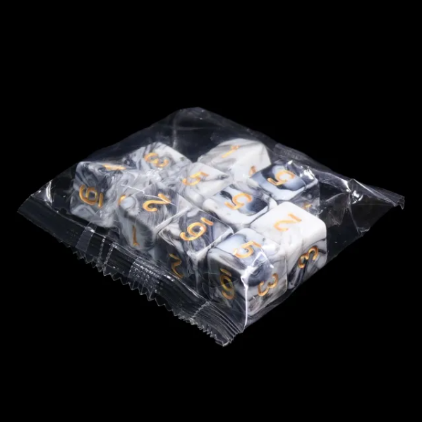 Schwarz&Weiß Blend Color D6 Dice Set