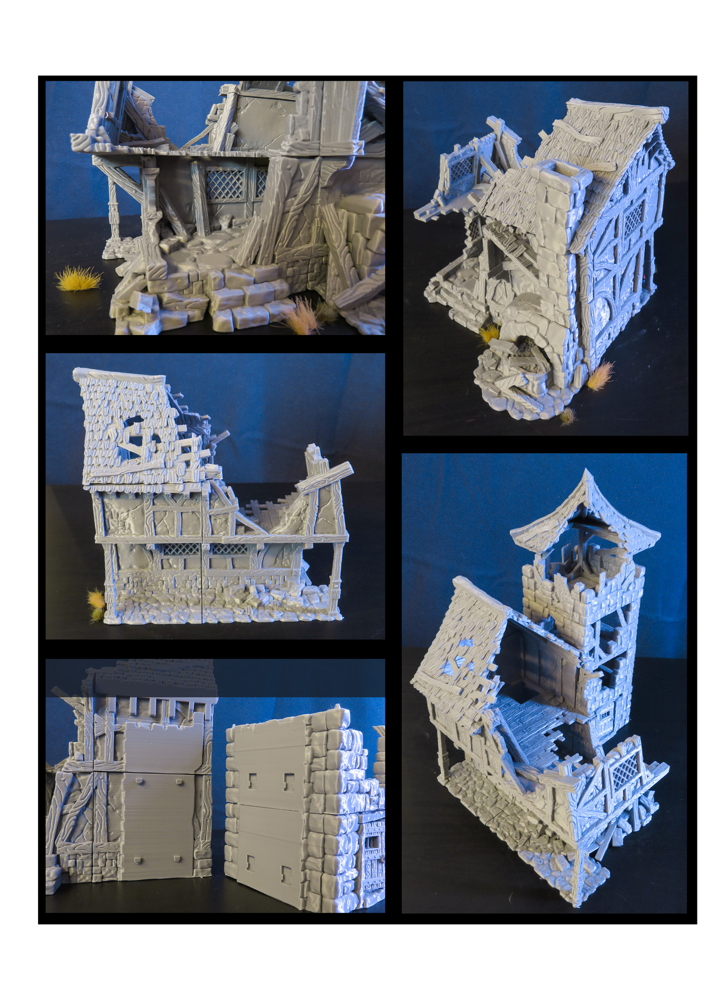 Schmiede zerstört City of Tarok für RPGs, Brettspiele, Maler und Sammler