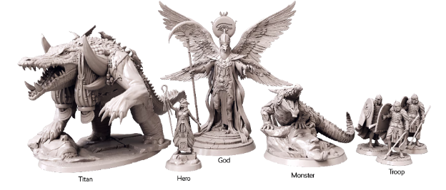 Mythic Battle Ragnarök Core Game + Destroyer Storage Box + Stretchgoals + KS Exclusive English