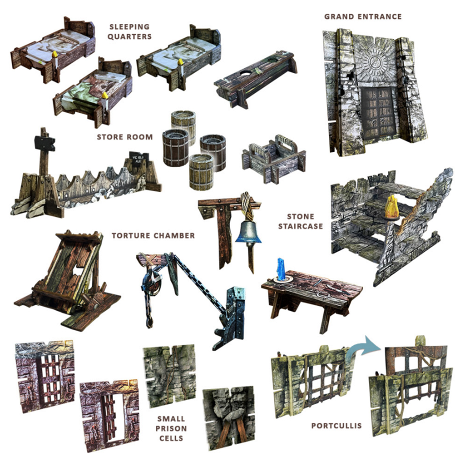 Maladum Dungeons of Enveron Fantasy Dungeon Terrain englisch Kickstarter