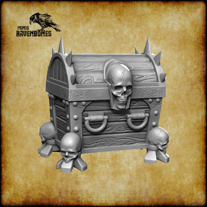 Truhen, Schatzkisten von RavenBones Miniaturen