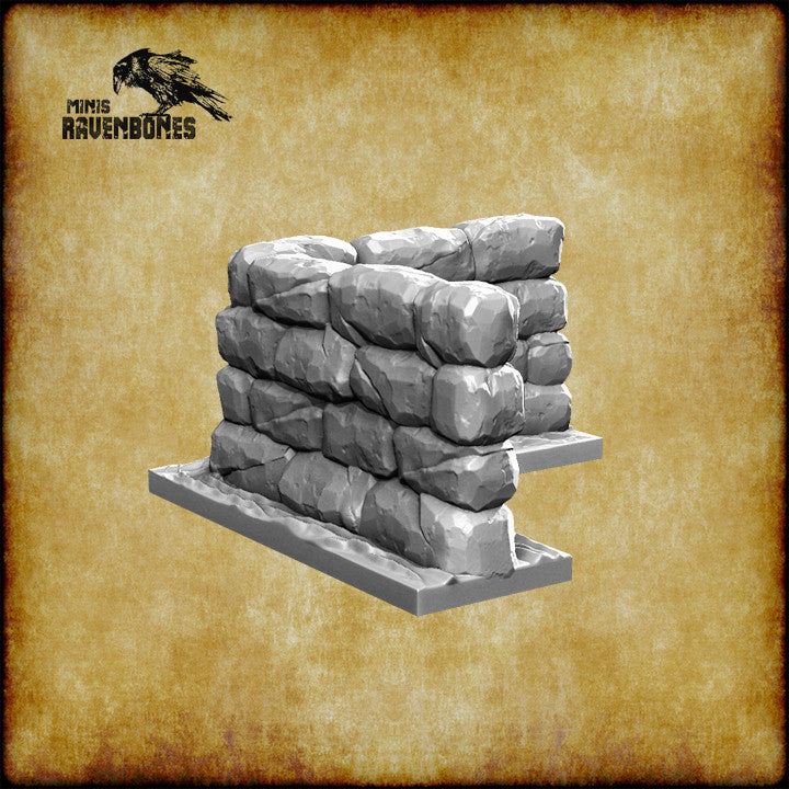 Mauern Set von RavenBones Miniaturen