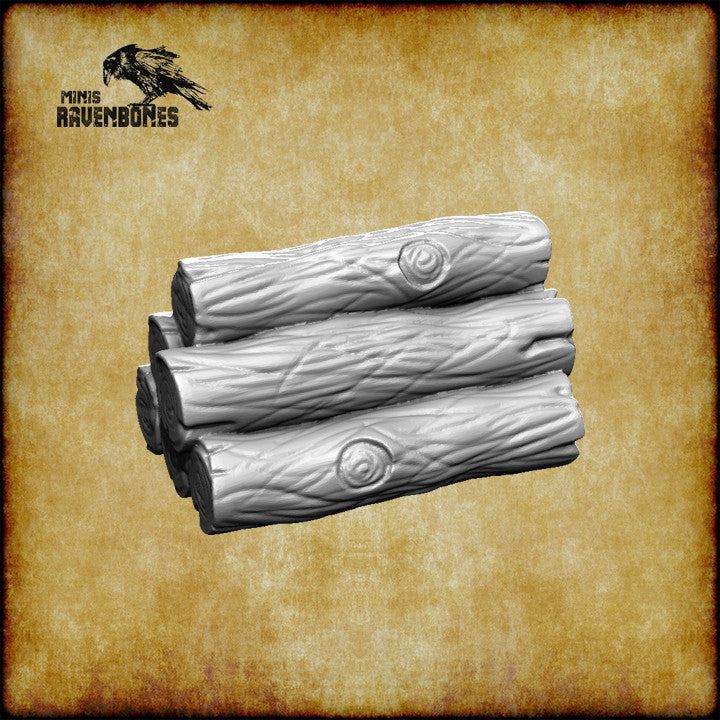 Forge Set of RavenBones Miniatures