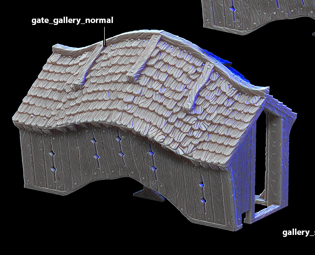 City walls and gate City of Tarok for RPGs, board games, painters and collectors