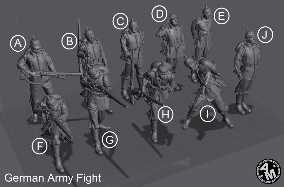 WW1 deutsche Soldaten Armee