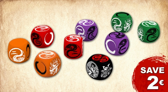 Harakiri: Blades of Honor Extra Würfel Set englische Kickstarter Ausgabe Kickstarter Exclusives Synergic Games