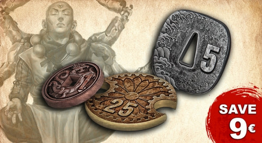 Harakiri: Blades of Honor Metall Münzen Set englische Kickstarter Ausgabe Kickstarter Exclusives Synergic Games