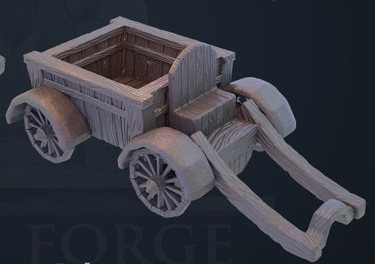 Kaufmann Händler Wagen Haus RPG Mujjas Forge City of Zurgnan
