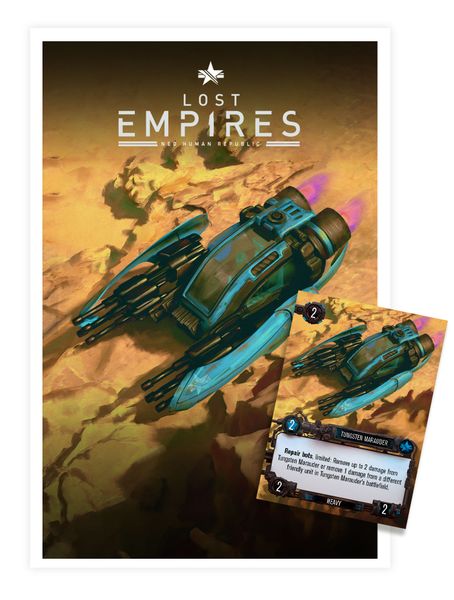 Lost Empire English Kickstarter Edition + Stretchgoals/KS Exclusives + Extensions