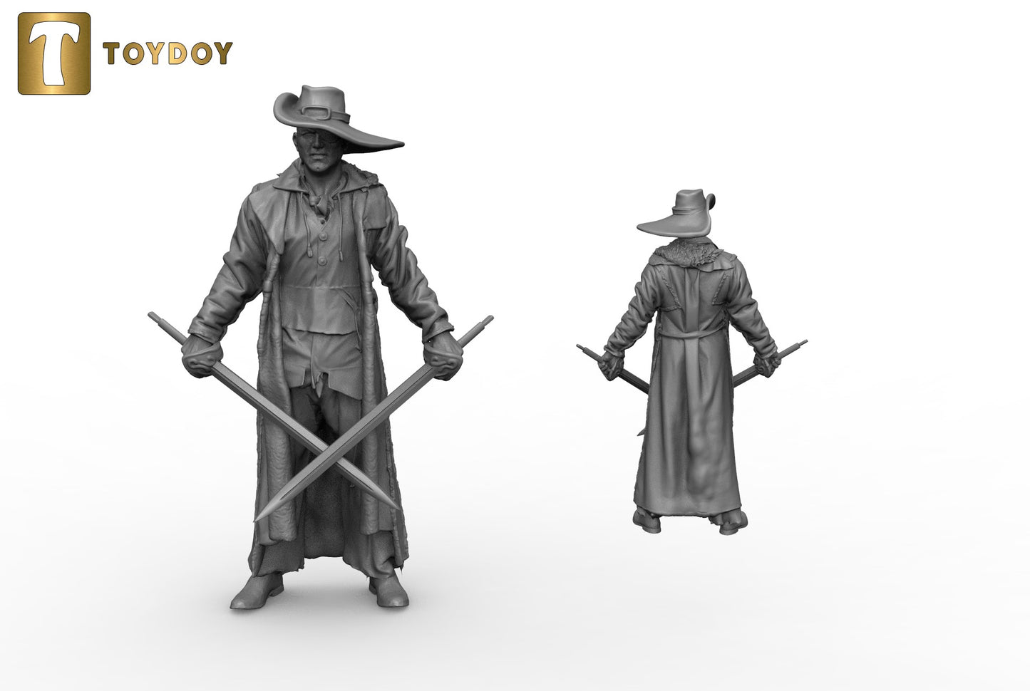 10 extraordinary character figures from ToyDoy for board games, role-playing games and painters 32mm