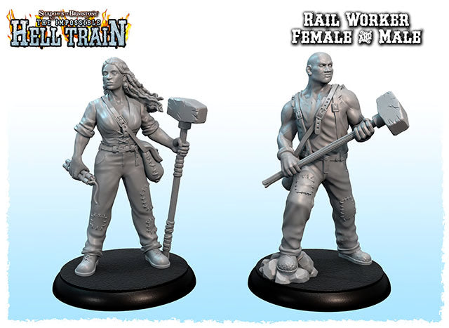 Shadows of Brimstone: Impossible Hell Train Alter Gender Heroes Pack englische Ausgabe