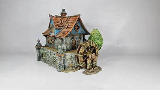 Wassermühle Medieval Town Set