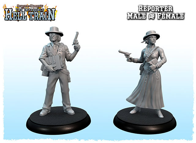 Shadows of Brimstone: Impossible Hell Train Alter Gender Heroes Pack englische Ausgabe