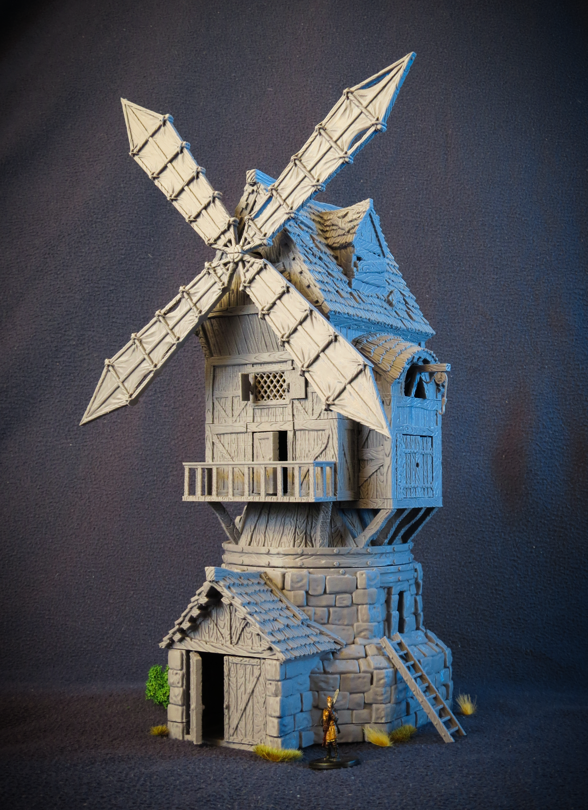 Windmill from City of Tarok for RPGs, board games, painters and collectors