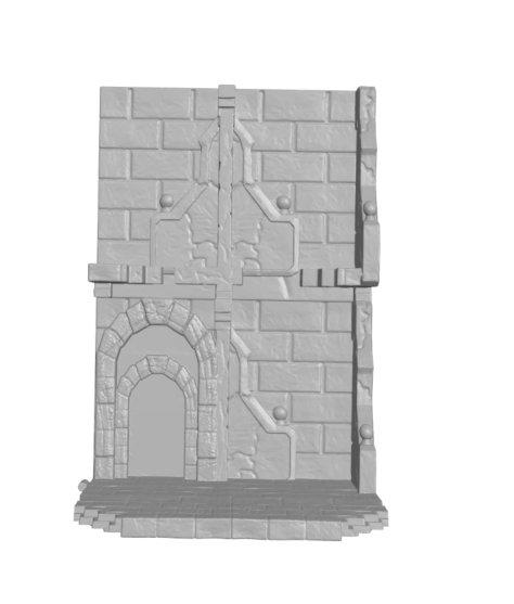 Wallhalla Ruined Palace / modulares Miniaturen-Display-System