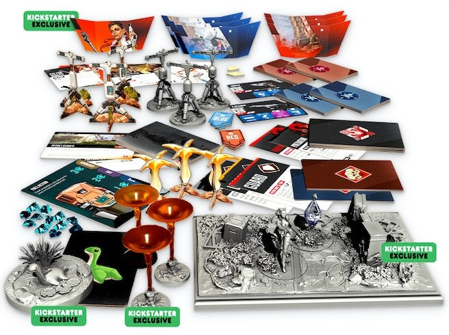 Apex Legends: The Board Game Solo All In Pledge englische Kickstarter Ausgabe + Stretchgoals + KS Exclusives