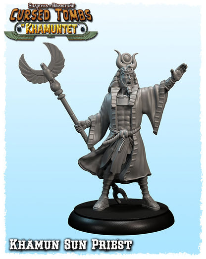 Shadows of Brimstone: Khamun Sun Priests Enemy Pack englische Ausgabe