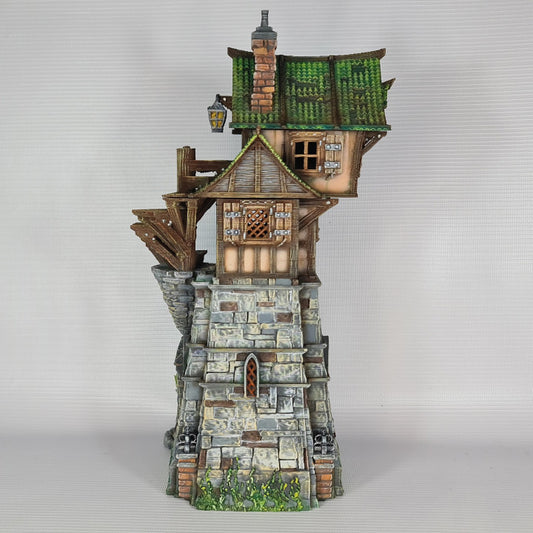 Green Dragon Turmhaus  Medieval Town Set