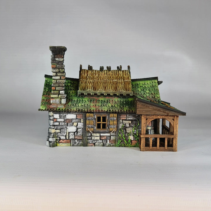 Herbstveranda Haus Medieval Town Set