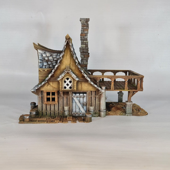 Hütte des Hafenmeister Medieval Town Set