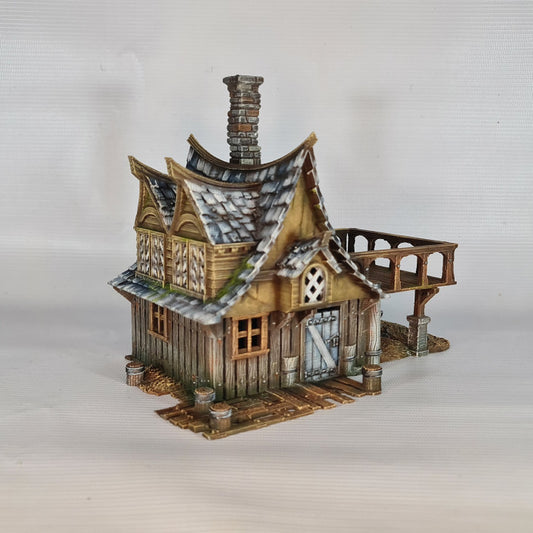 Hütte des Hafenmeister Medieval Town Set