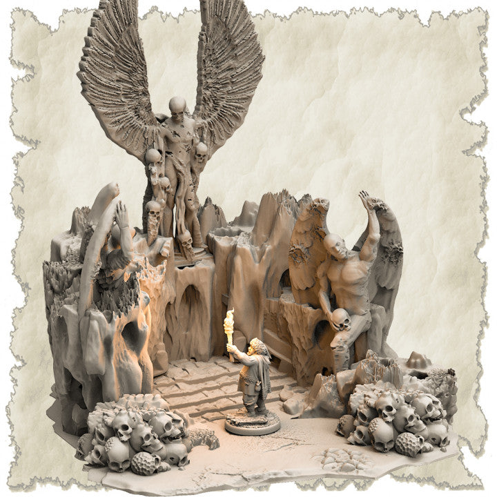Tempel des Todesengels - Hidden Places DnD RPG Tabletop Wargaming
