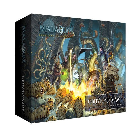 Maladum Dungeons of Enveron Oblivion's Maw Expansion English Kickstarter