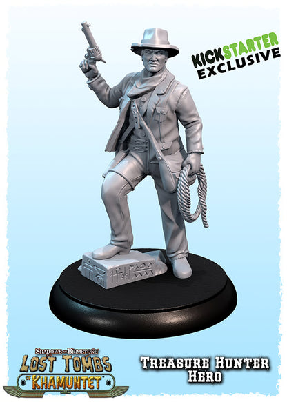 Shadows of Brimstone: KS Exclusive Treasure Hunter Hero Pack englische Ausgaben
