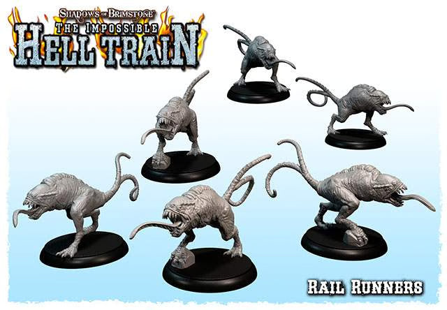 Shadows of Brimstone: Rail Runners Enemy Pack englische Ausgabe VORBESTELLUNG