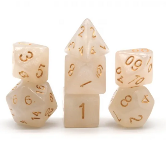 Right Here Waiting RPG Dice Set