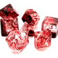 Red Fire RPG Dice Set