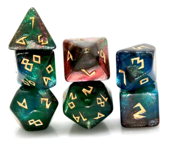 Yours Forever RPG Dice Set