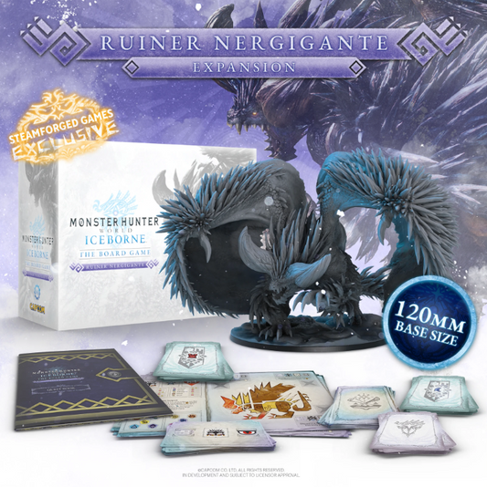 Monster Hunter World: The Board Game + Stretch Goals and KS Exclusives English