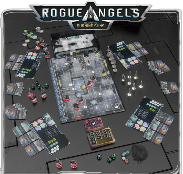Rogue Angels: Legacy of the Burning Sun Kickstarter Ausgabe + Stretch GoalsEnglisch