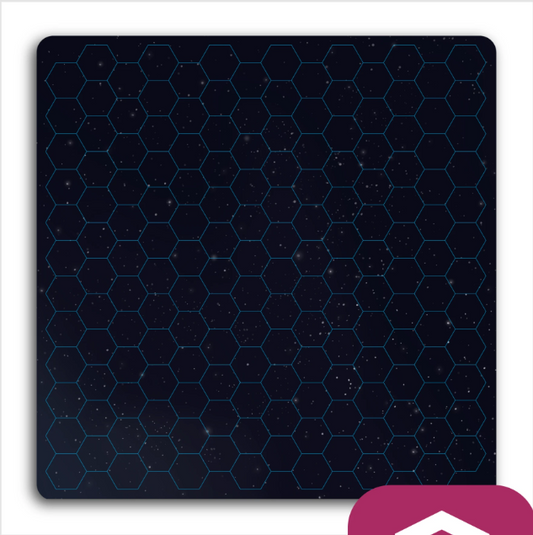 Stars of Akarios 1.5 Neoprene Mat englische Kickstarter Ausgabe OOMM Games