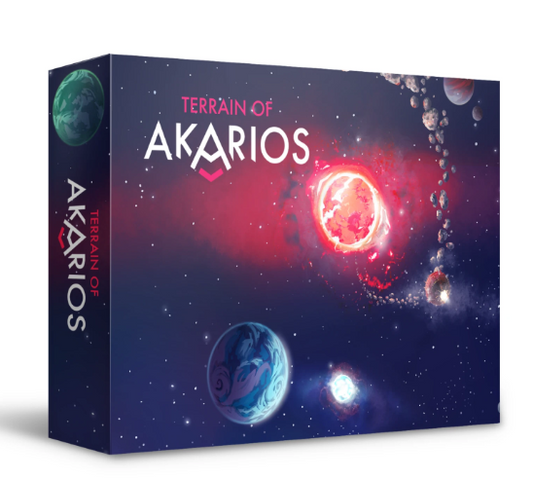 Stars of Akarios 1.5 Terrain of Akarios englische Kickstarter Ausgabe OOMM Games