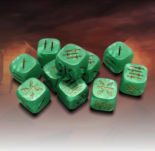 Mythic Battles: Isfet Extra Dice Set Englisch