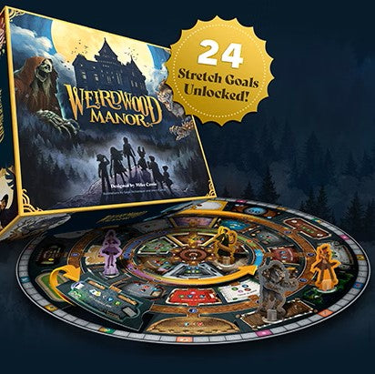 A Weirdwood Manor Deluxe Edition englische Kickstarter Ausgabe + Stretchgoals/KS Exclusives