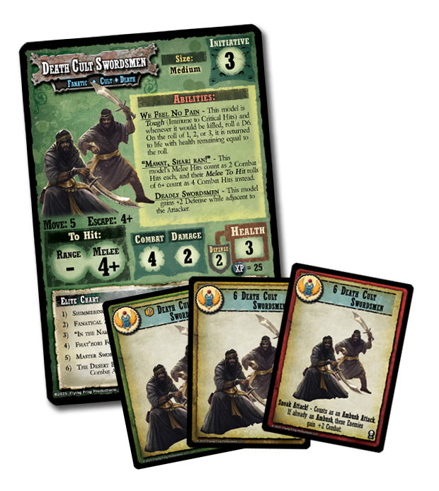 Shadows of Brimstone: Death Cult Swordsmen     Enemy Pack englische Ausgabe VORBESTELLUNG