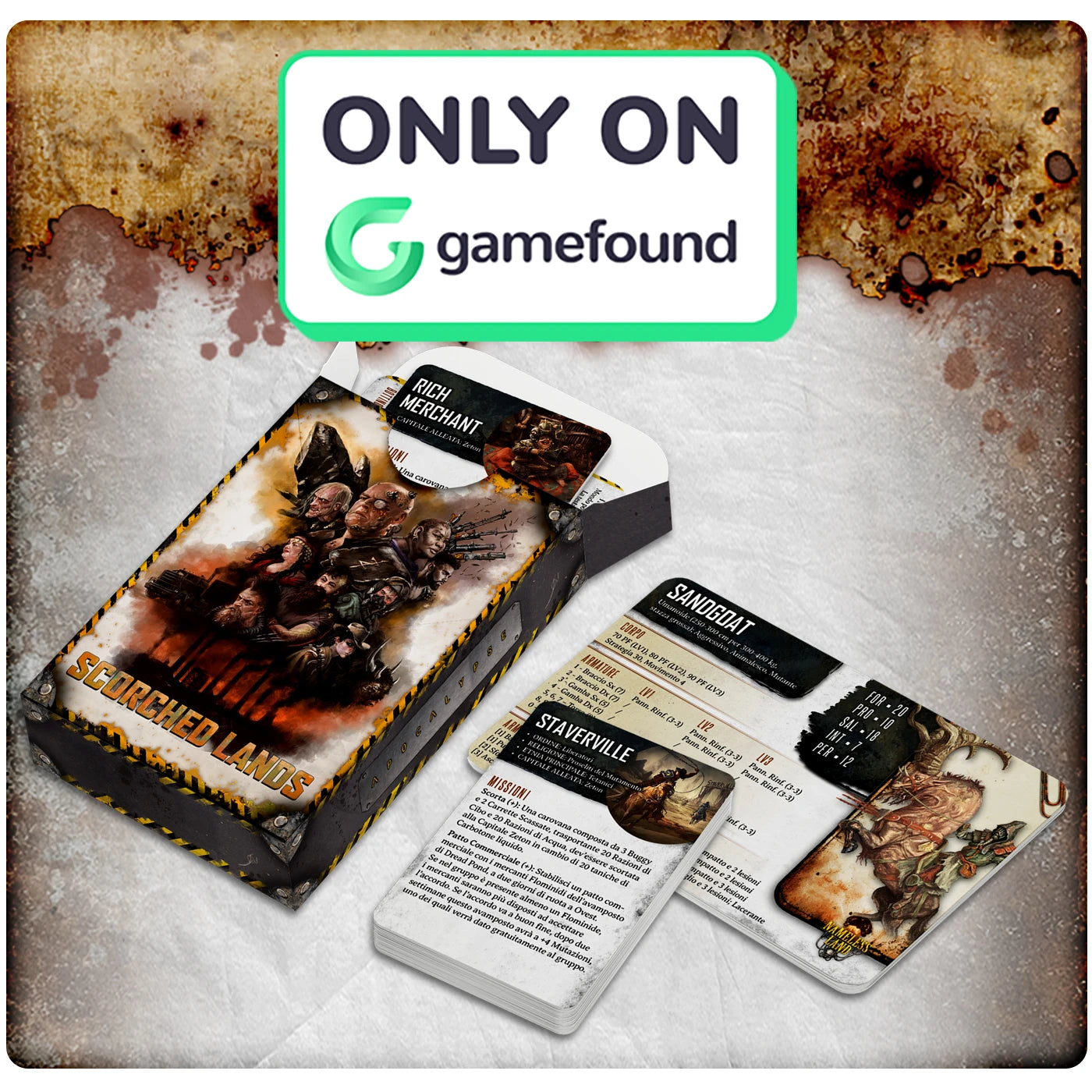 Nameless Land: Legend of the New World Gamefound Englisch + Stretch Goals VORBESTELLUNG