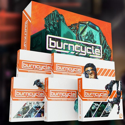 Burncycle Gameplay All Inenglisch Gamefound zweite Auflage