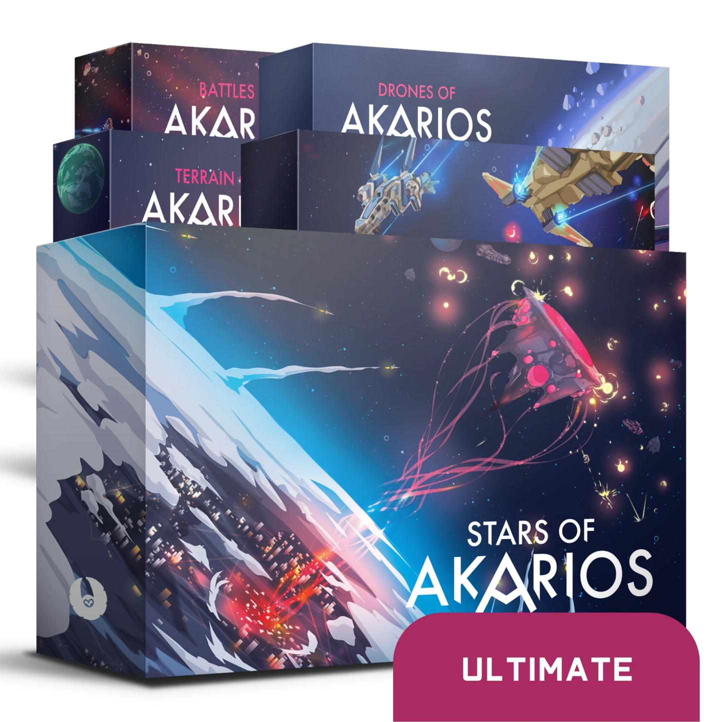 Stars of Akarios Core Game English Kickstarter Edition OOMM Games