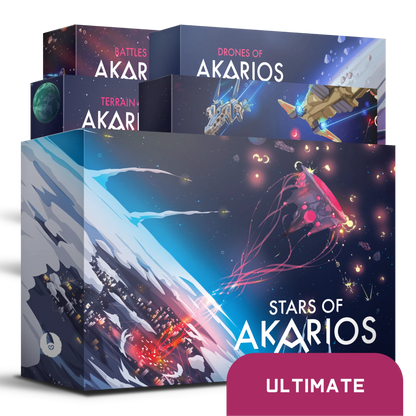Stars of Akarios Core Game English Kickstarter Edition OOMM Games