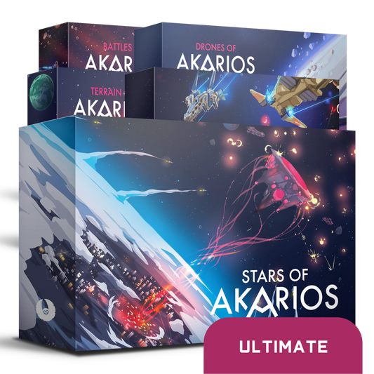 Stars of Akarios 1.5 Second Edition Bundle englische Kickstarter Ausgabe
