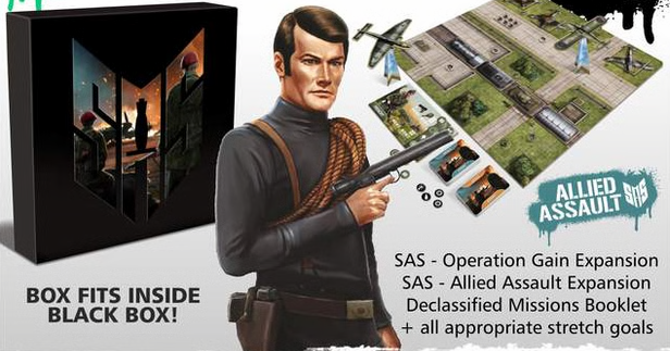 SAS Rogue Regiment: Operation Gain Back in Black englische Kickstarter